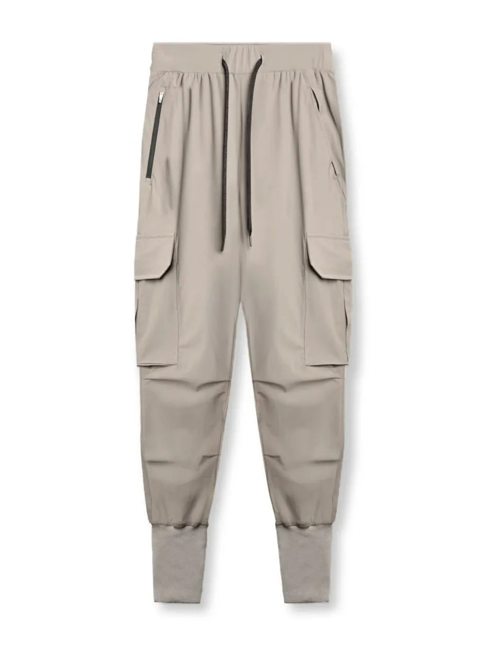 Men's Plus Size Drawstring Joggers with Pockets