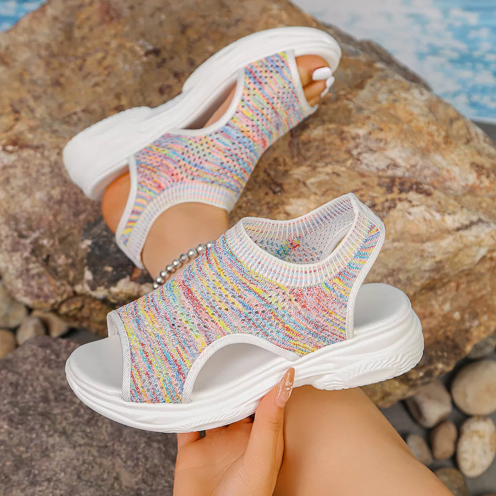 Open Toe Platform Sandals