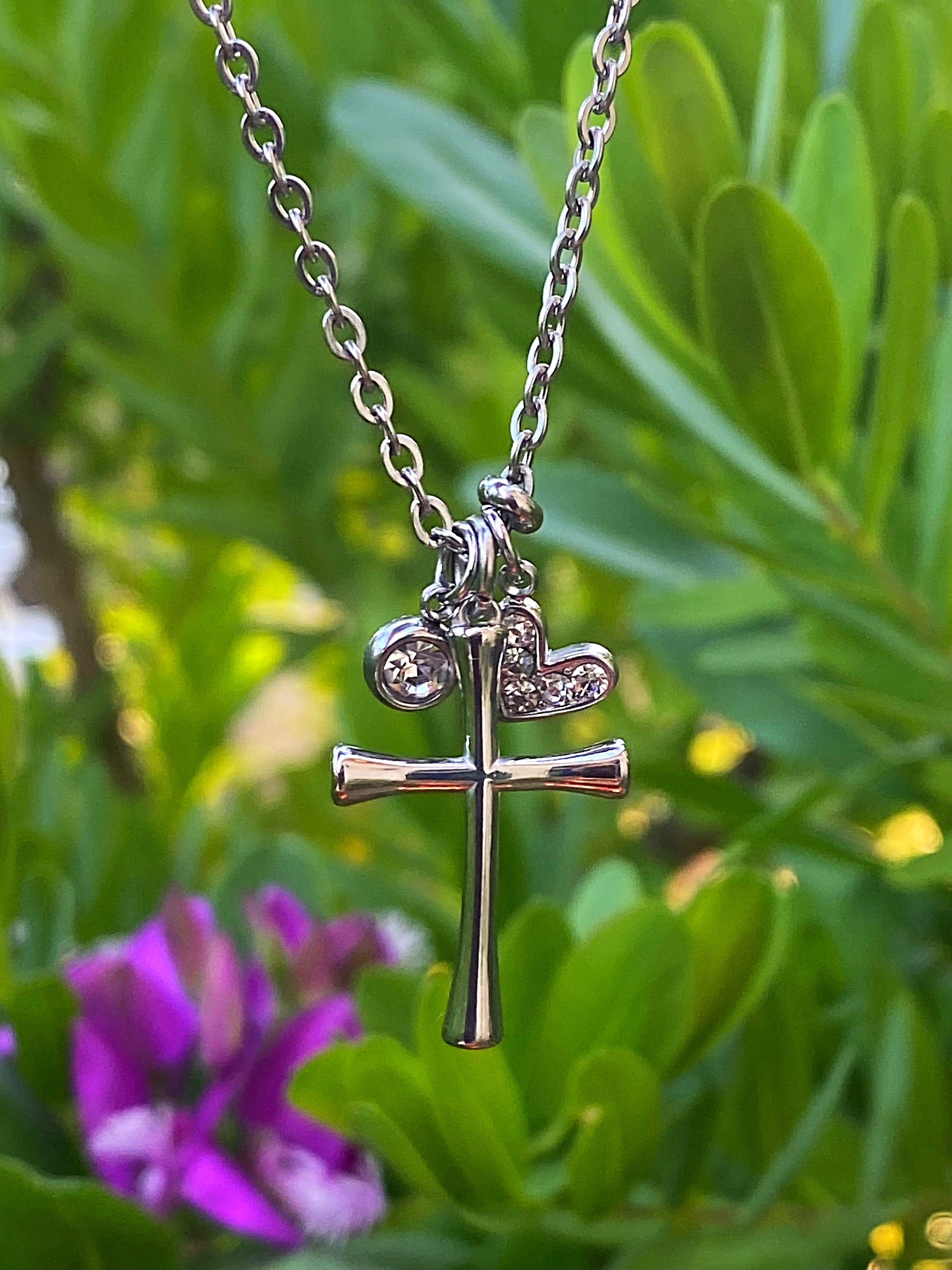 DAINTY CROSS NECKLACE