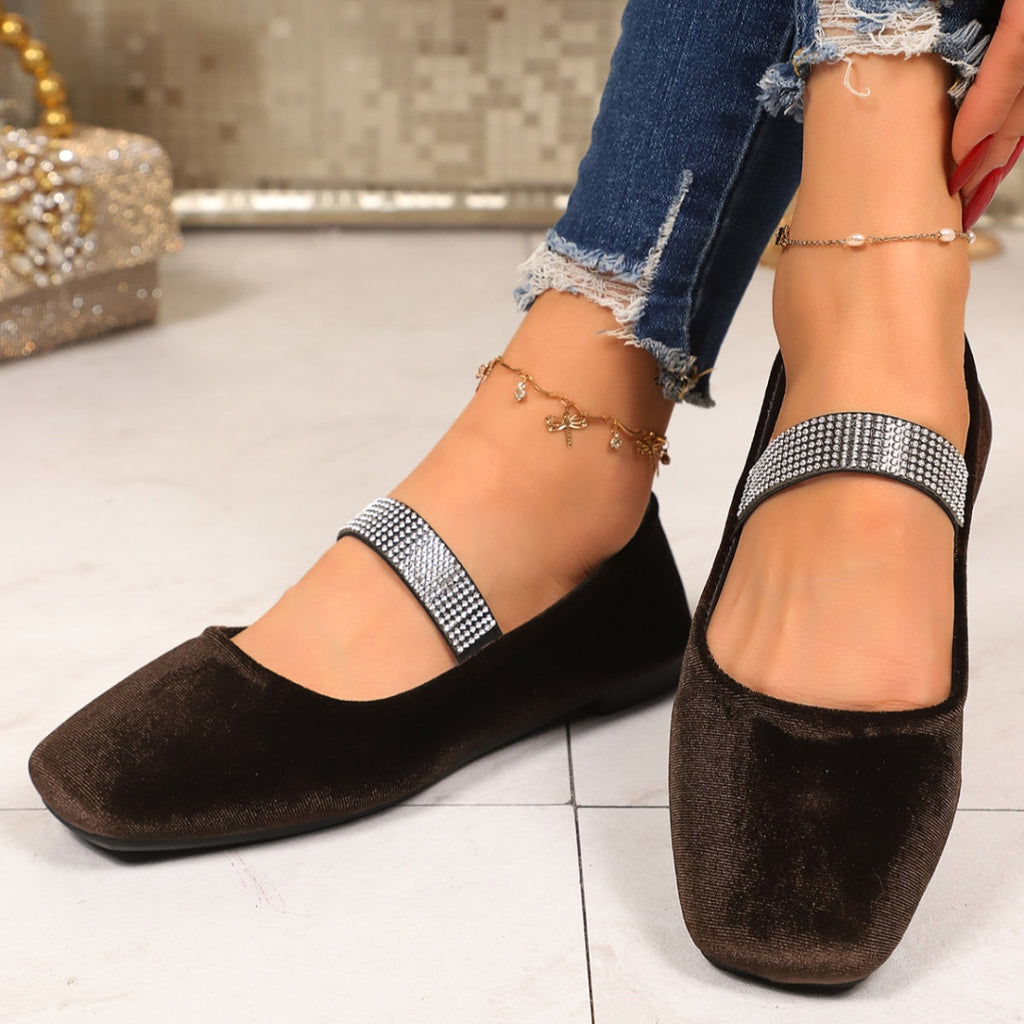 Square Toe Slip-Ons