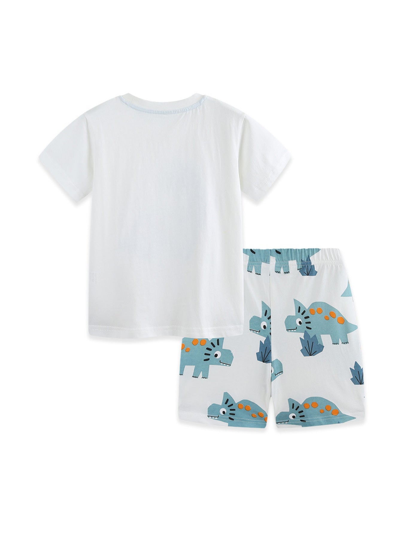 Children's Dinosaur Applique Two-Piece Set