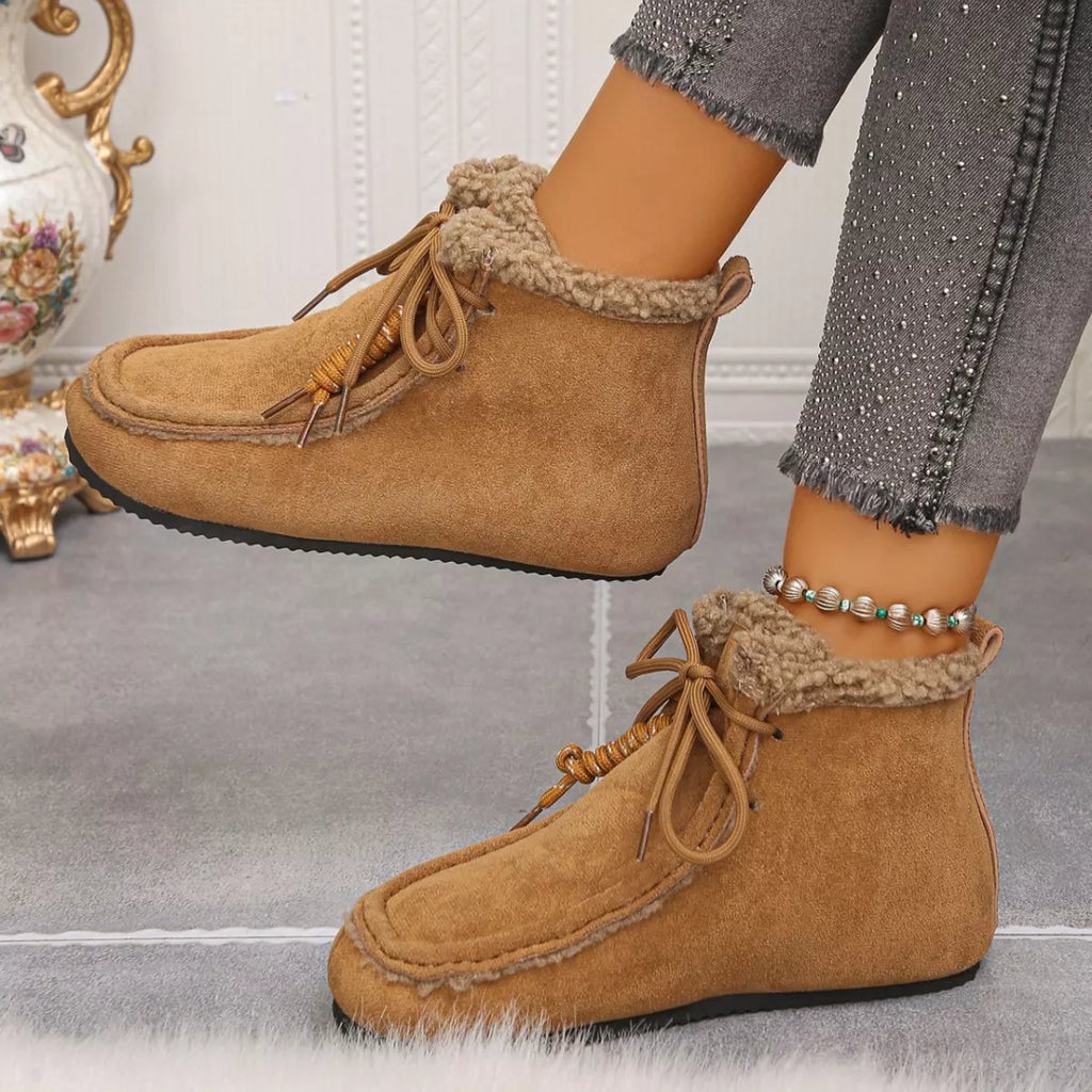 Plush Lining Ankle Boots