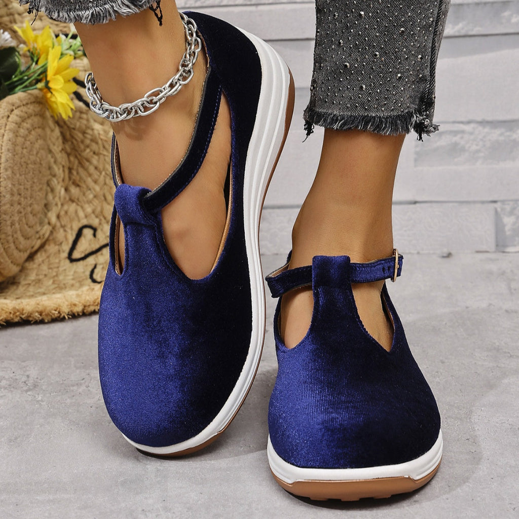 Round Toe Slip-Ons