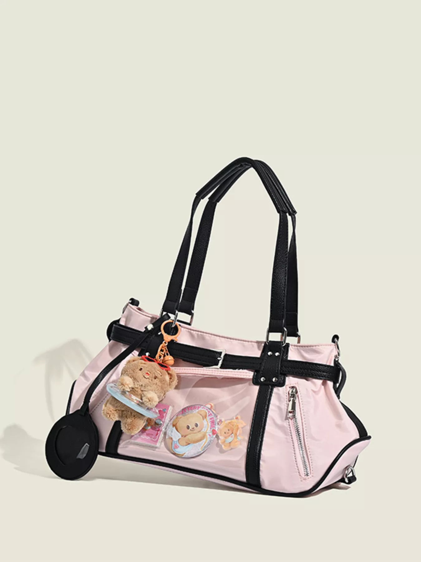 Contrast Lightweight Shoulder Bag