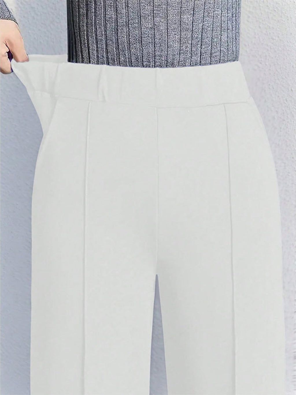 High-Waisted Wide Leg Pants