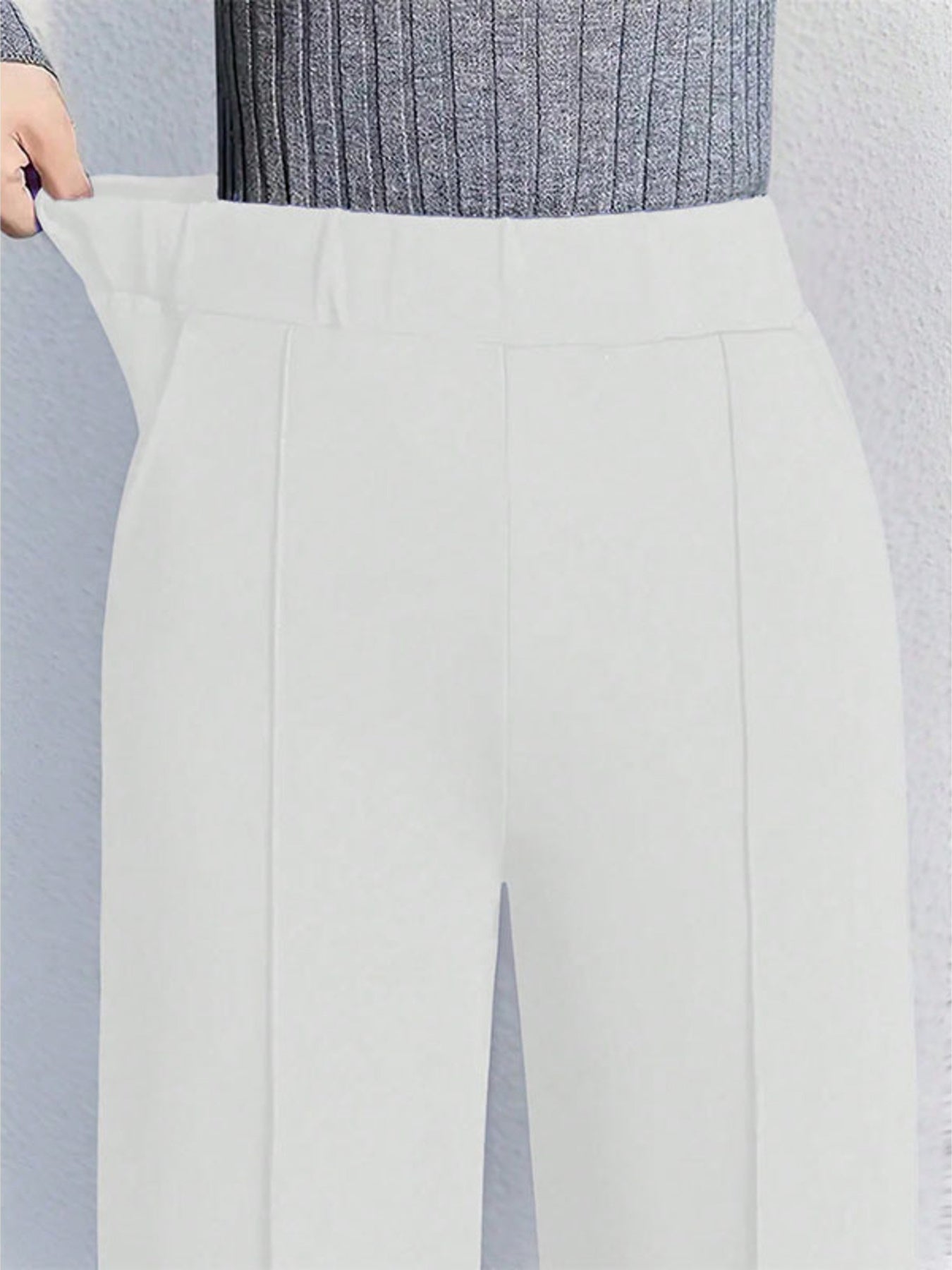 High-Waisted Wide Leg Pants