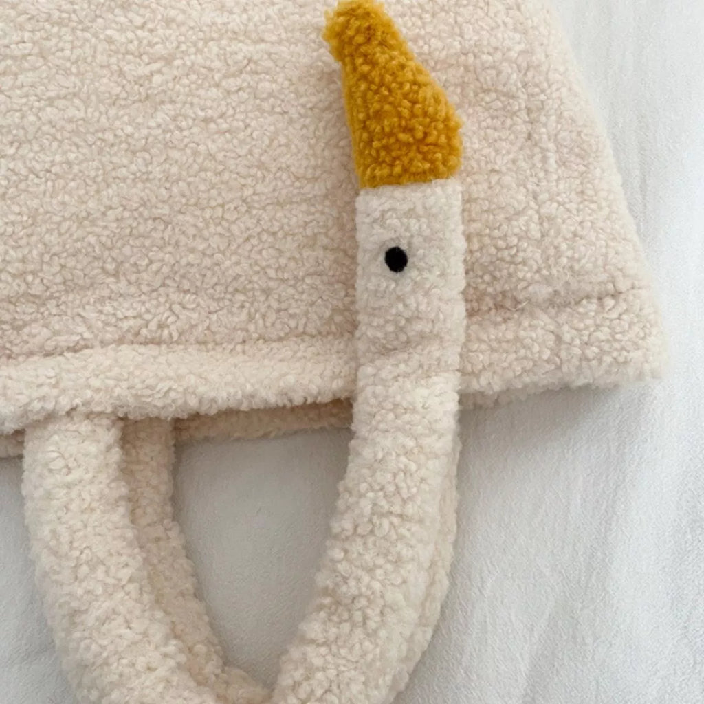 Plush Goose Crossbody Bag