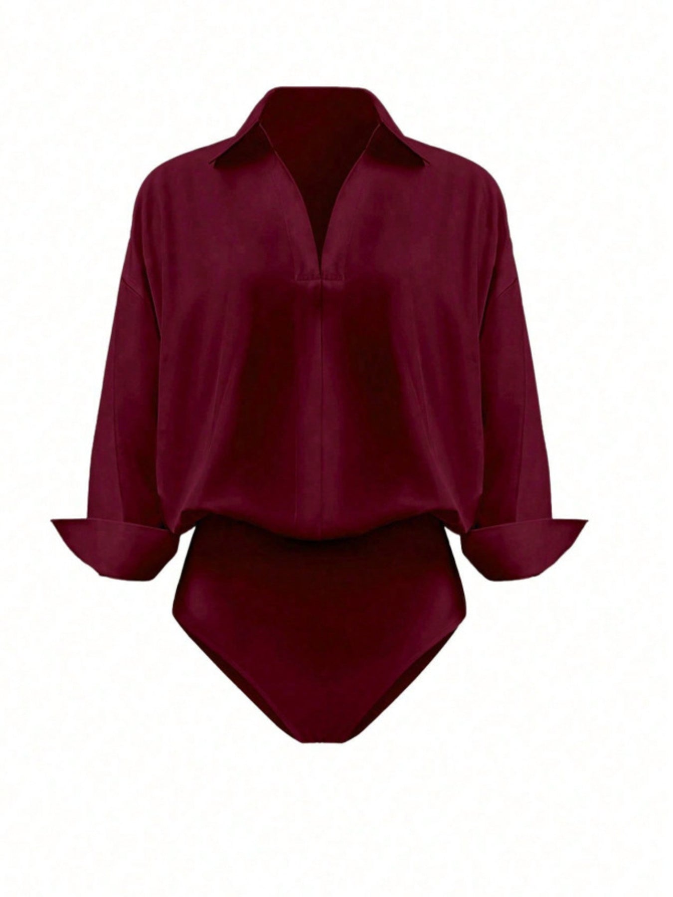 Button-Down Long Sleeve Bodysuit