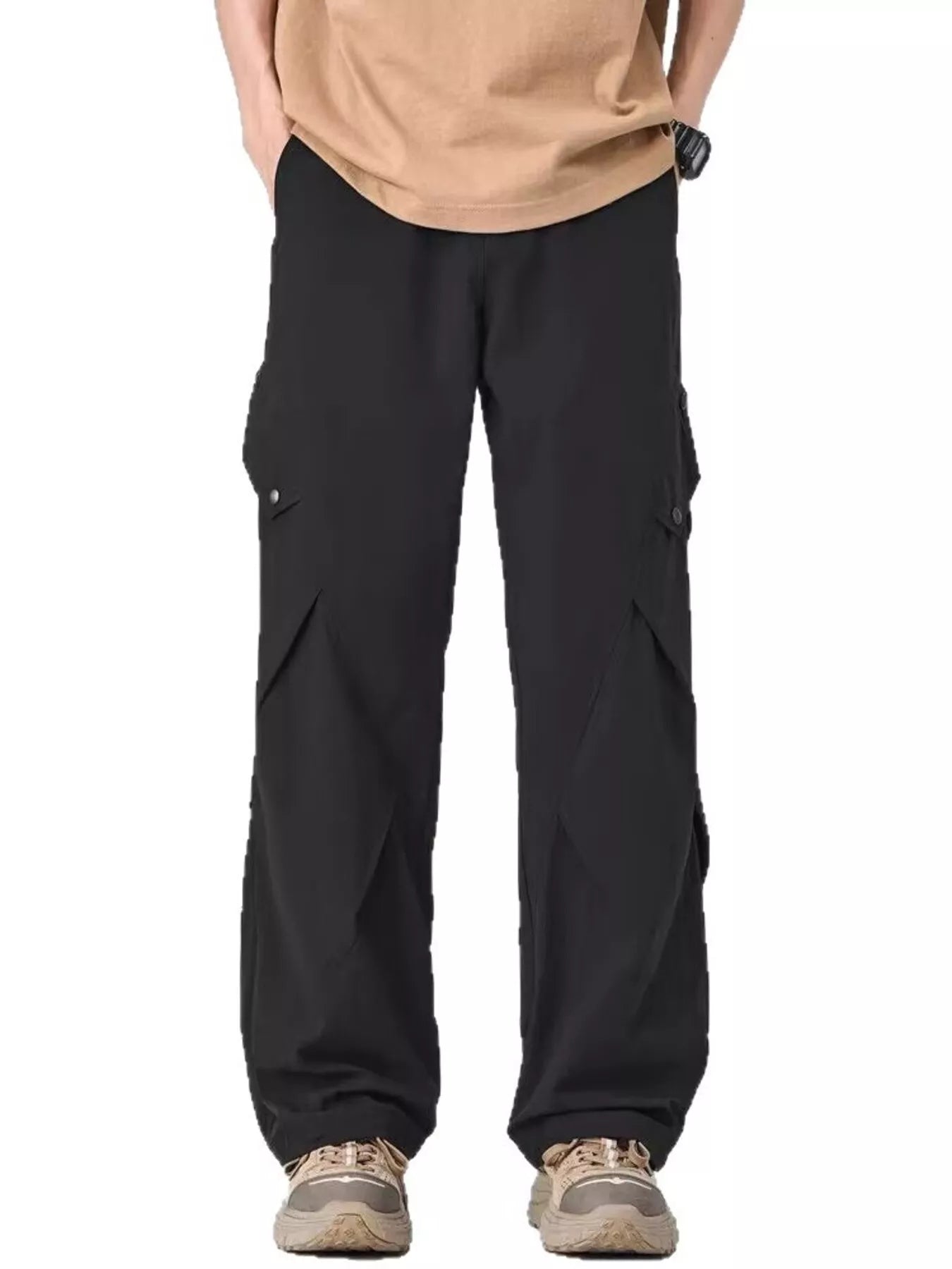 Men's Plus Size Loose Fit Cargo Pants
