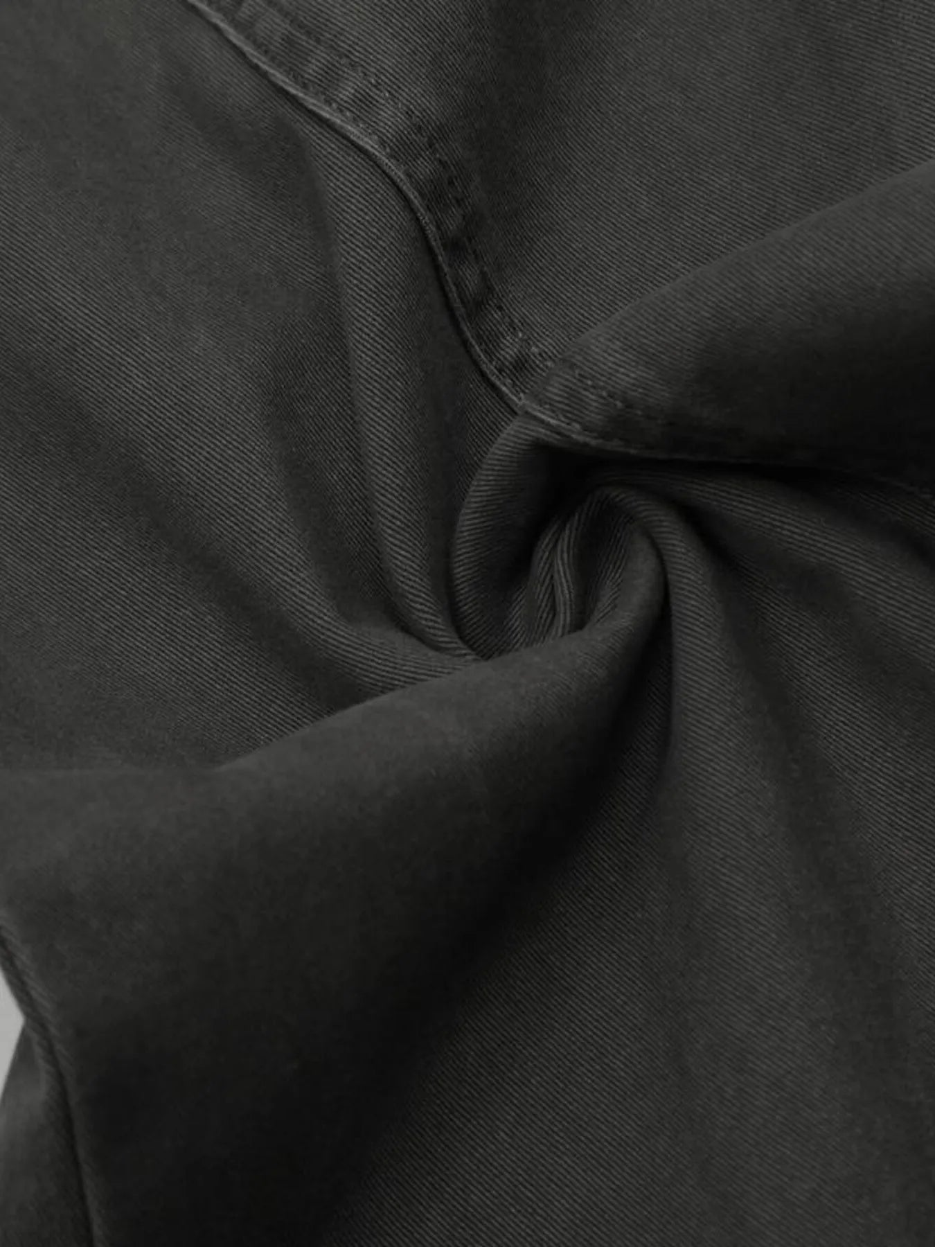 Men's Washed High Waist Flare Pants