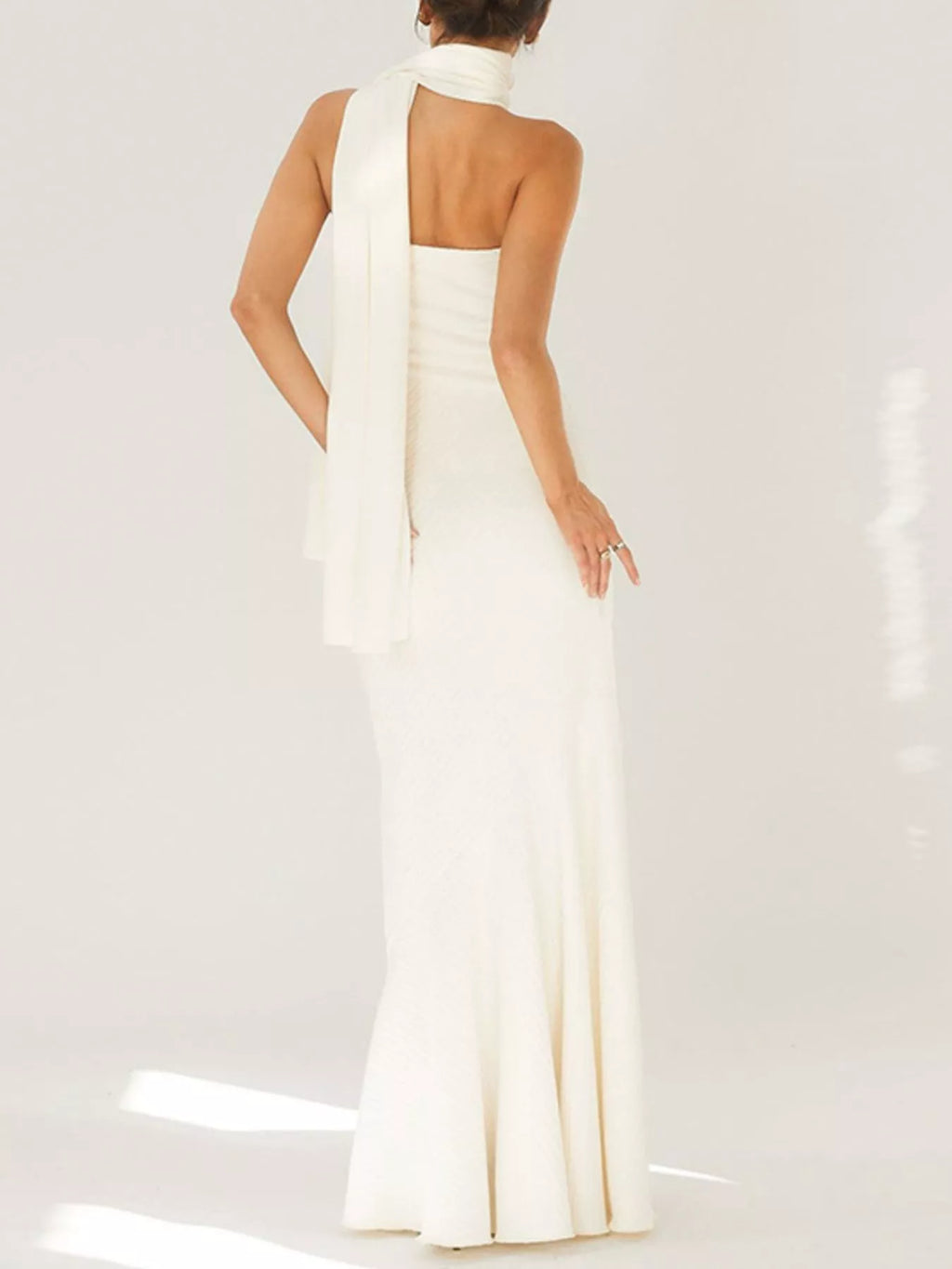 Strapless Mermaid Maxi Dress
