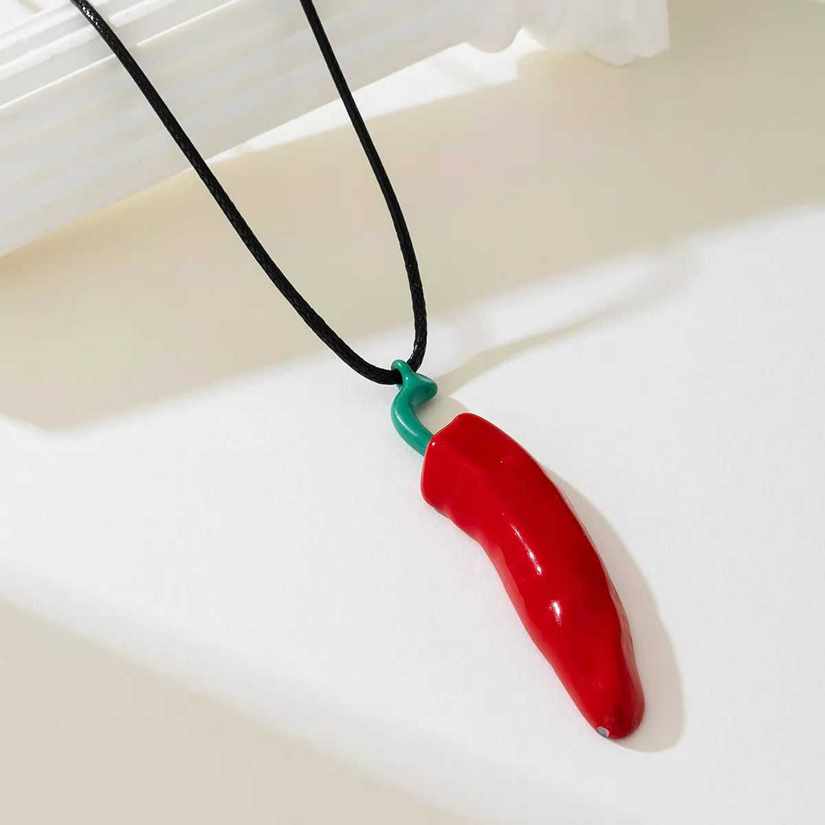Chili Pepper Pendant Necklace