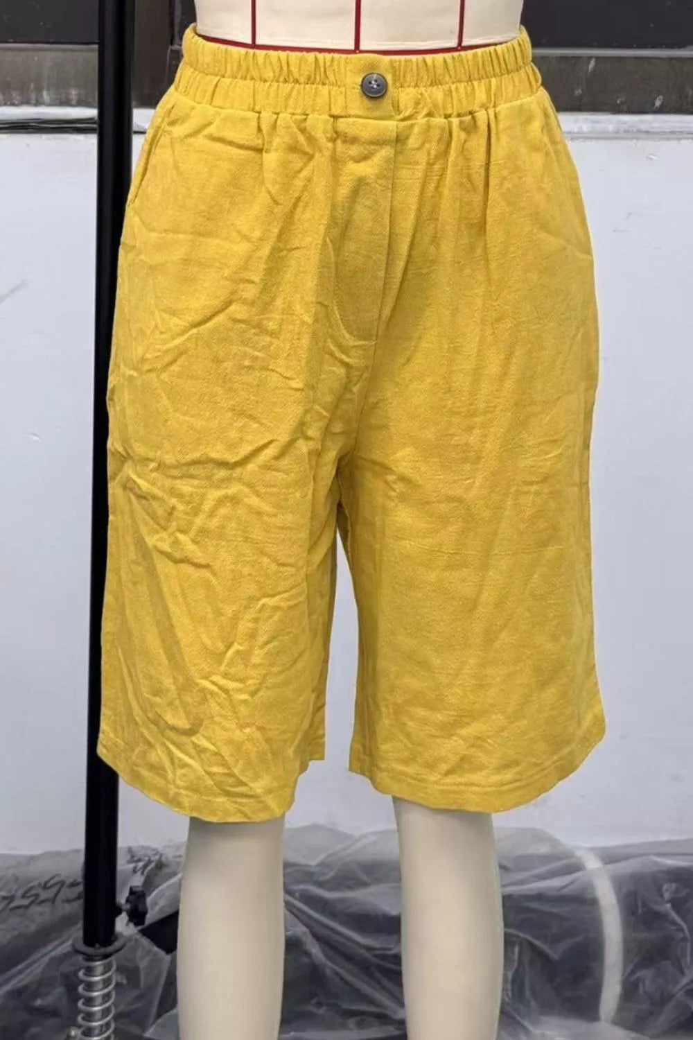 Elastic Waist Shorts