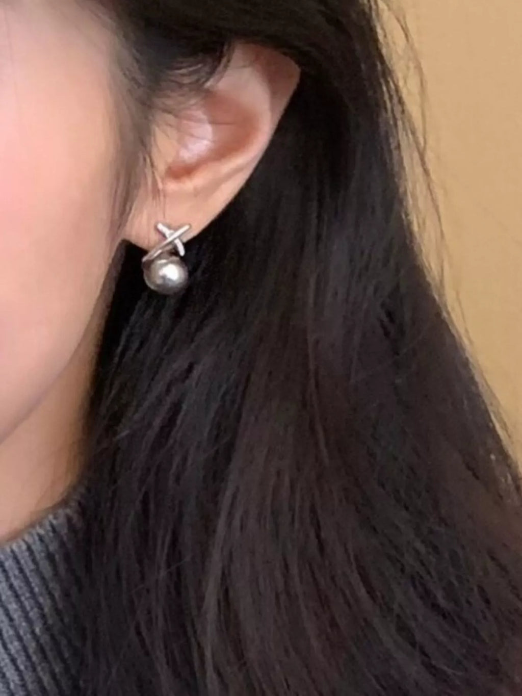Pearl Stud Earrings