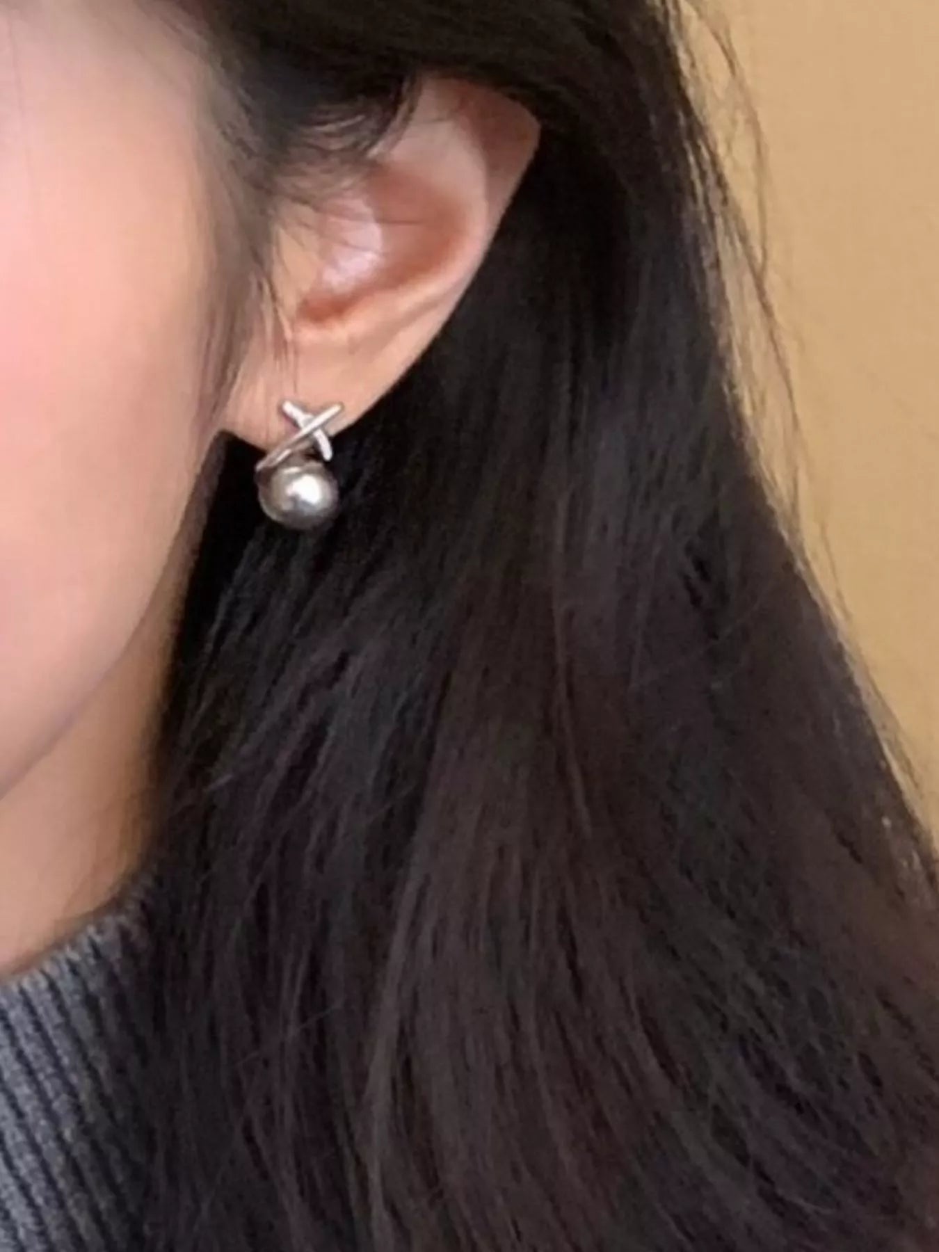 Pearl Stud Earrings