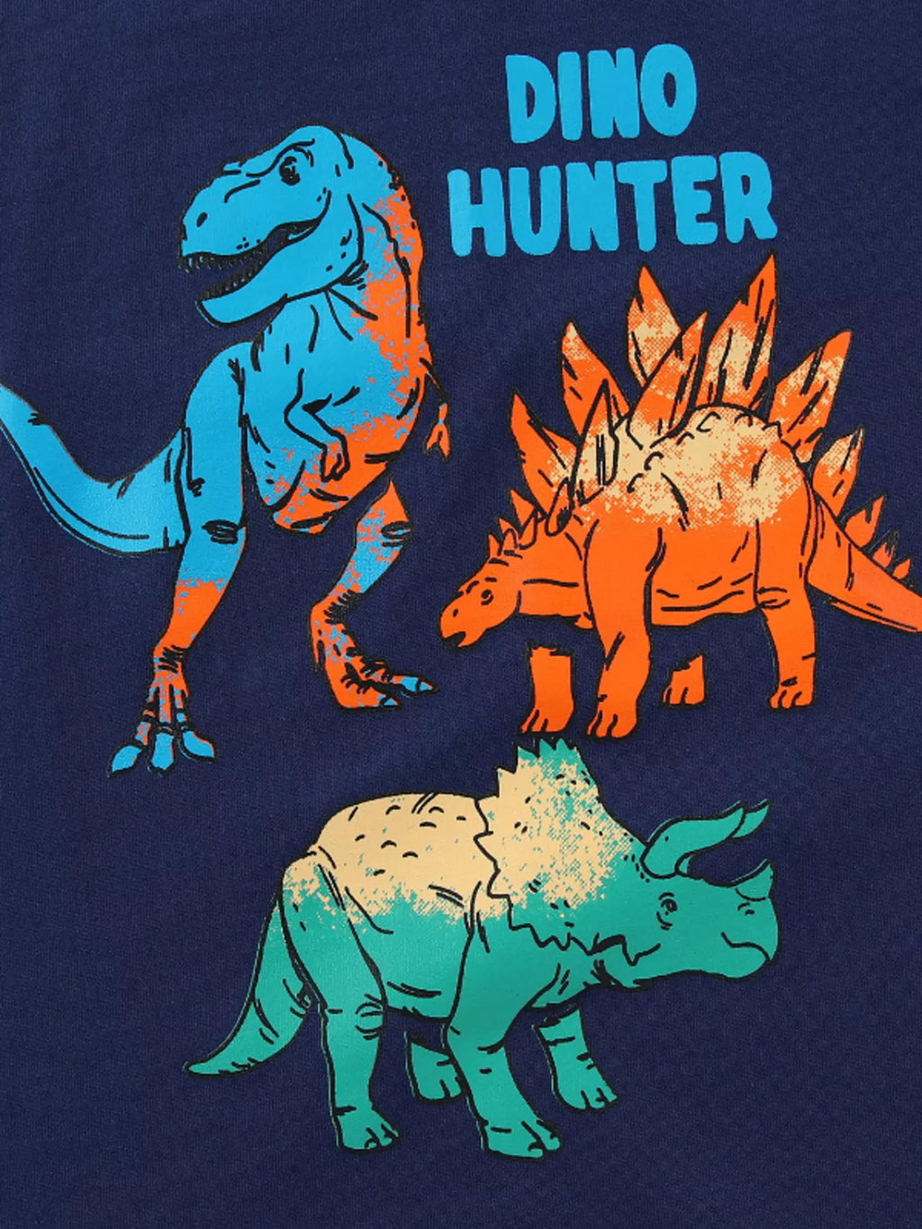 Children's Dino Hunter Graphic Short Sleeve T-Shirt