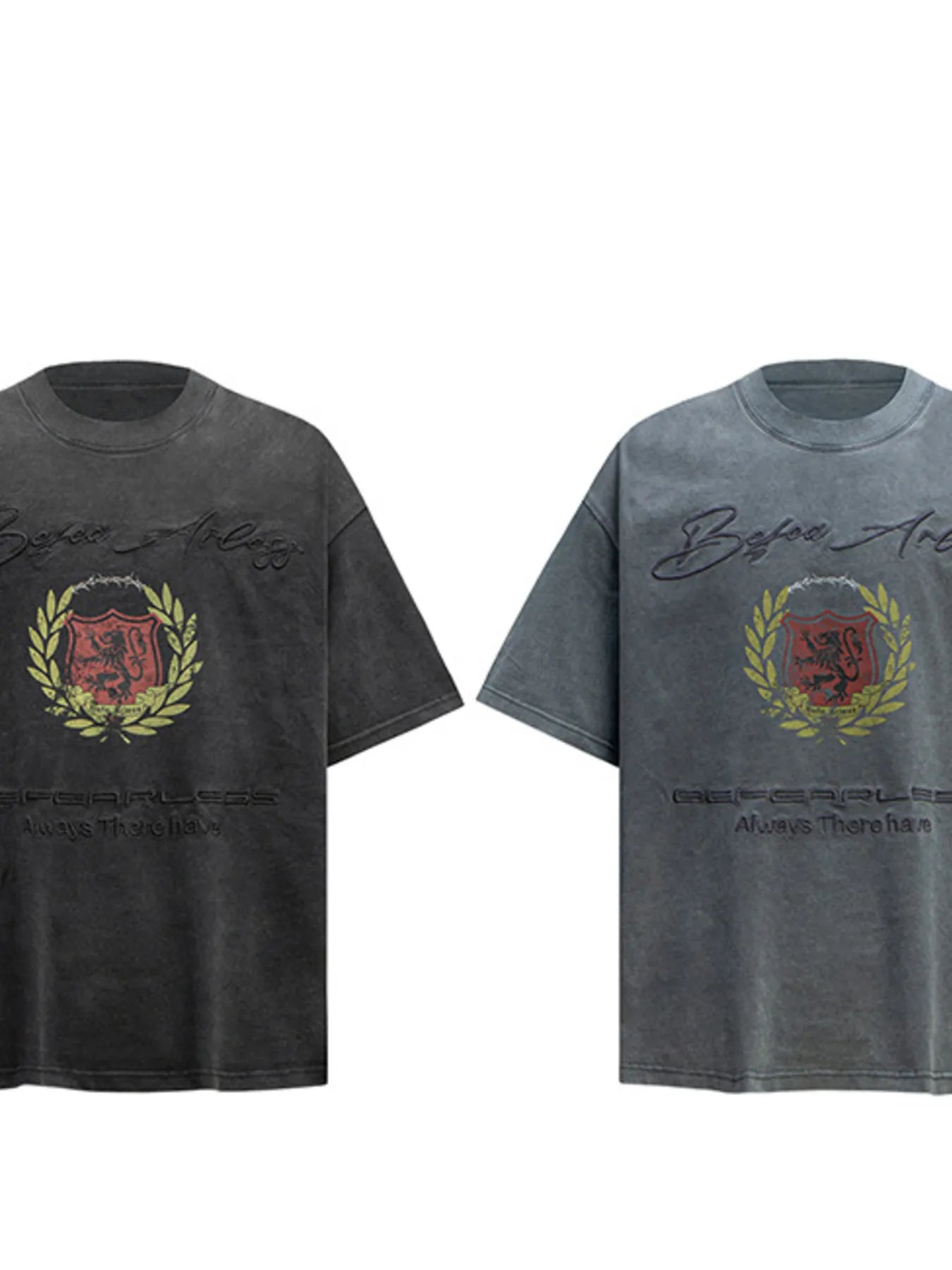 Men's Graphic Round Neck Short Sleeve T-Shirt