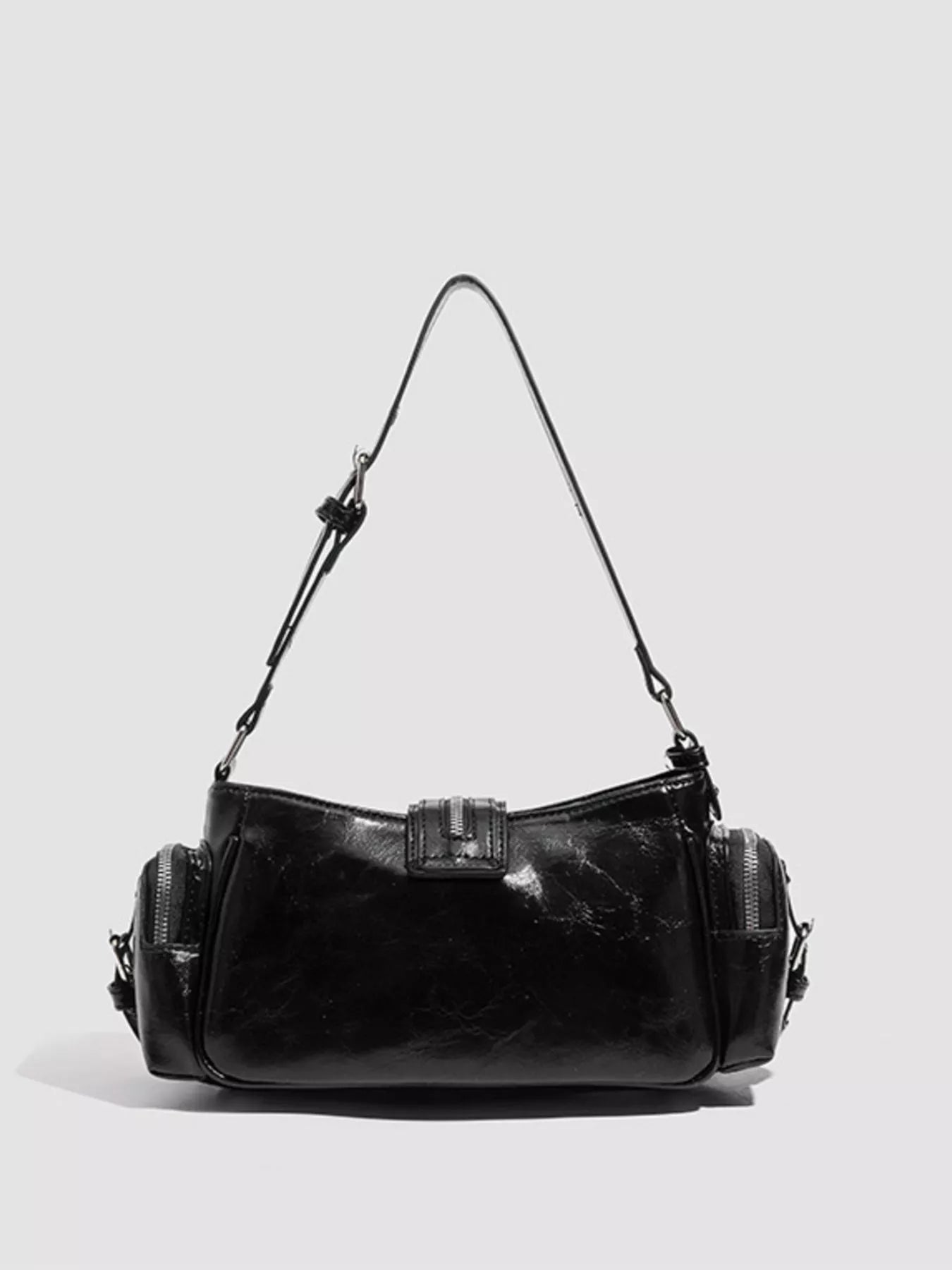 Rivet Embellished Shoulder Bag