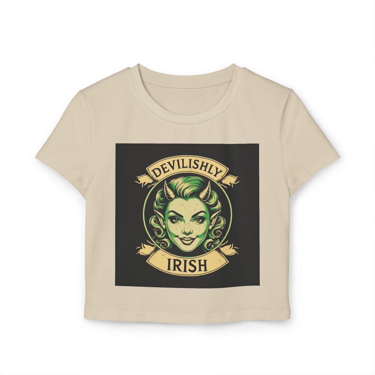 St Patricks Day Baby Tee Devilishly Irish