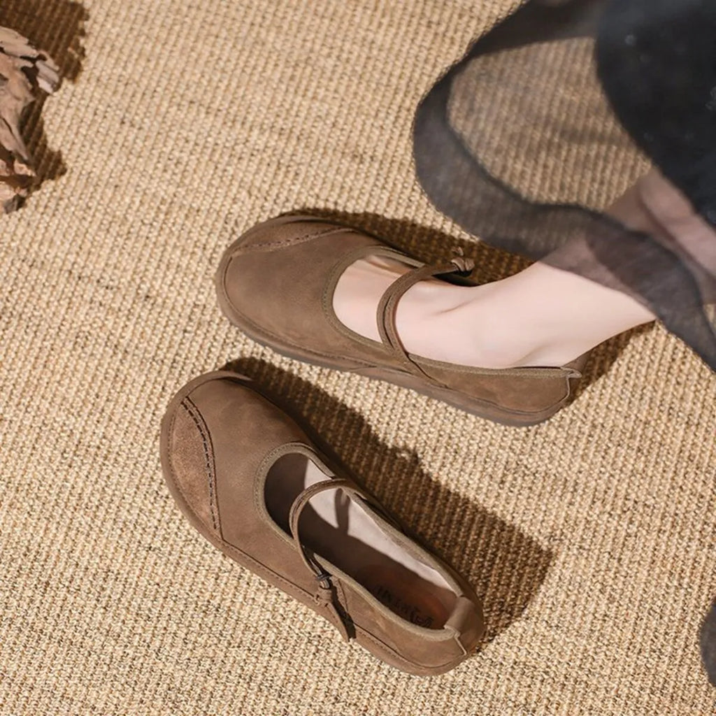 Round Toe Slip-Ons