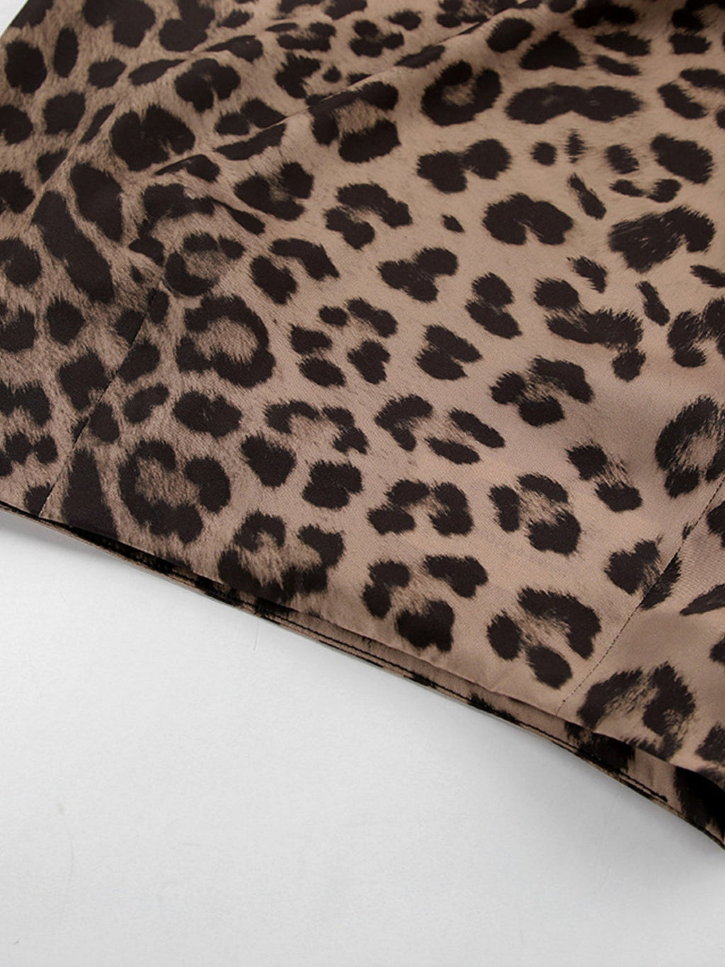 Leopard Print Maxi Skirt