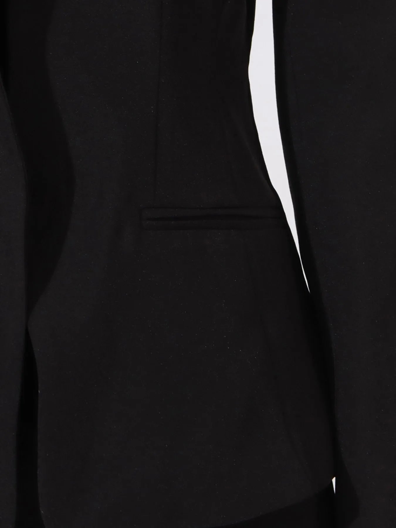 Ruffled Cold Shoulder Long Sleeve Outerwear