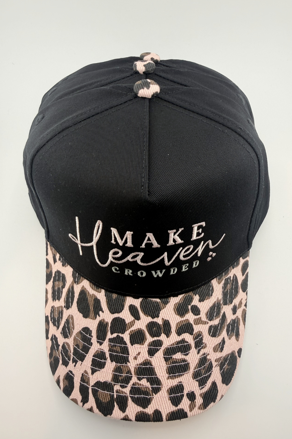 TRR - Cotton Structured Hat  -  SNAP BACK - MAKE HEAVEN CROWDED