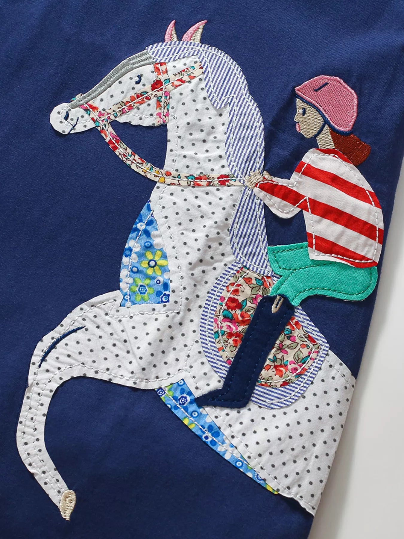 Children's Equestrian Short Sleeve Polo Dress