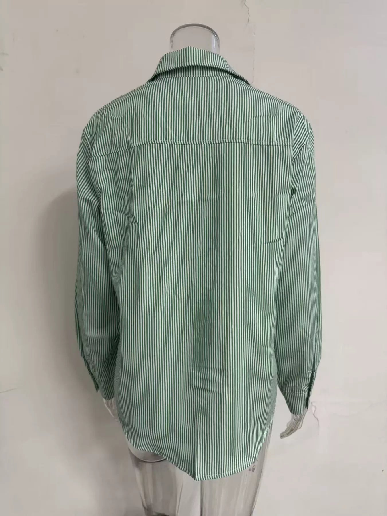 Striped Button-Down Relaxed Fit Shirt