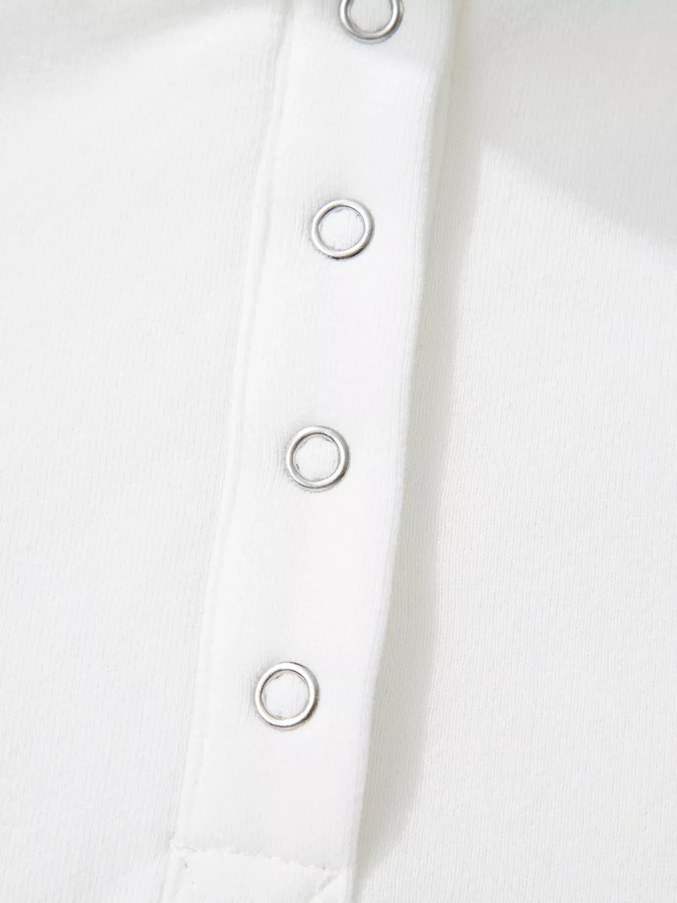 Color Block Snap Buttons Sweatshirt