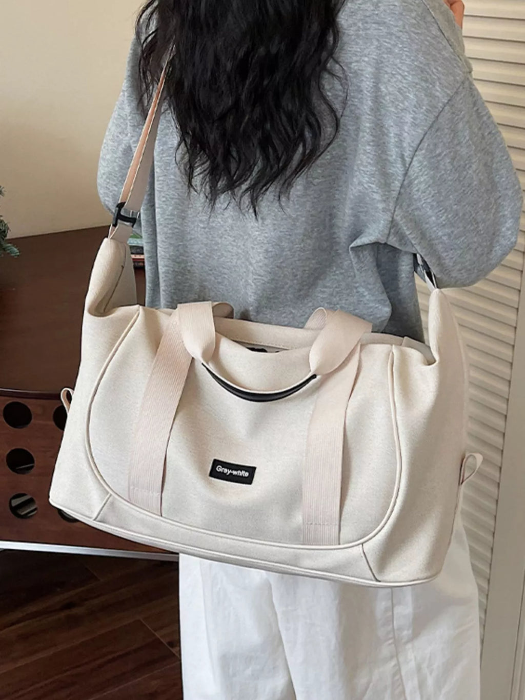 Adjustable Strap Nylon Travel Bag