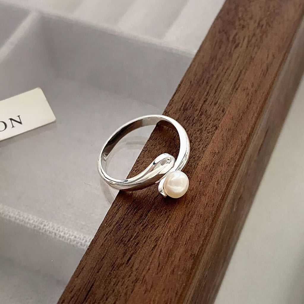 925 Sterling Silver Bypass Ring