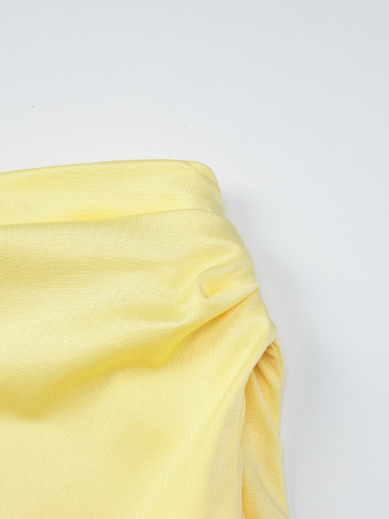 Off-Shoulder Ruched Bodycon Mini Dress