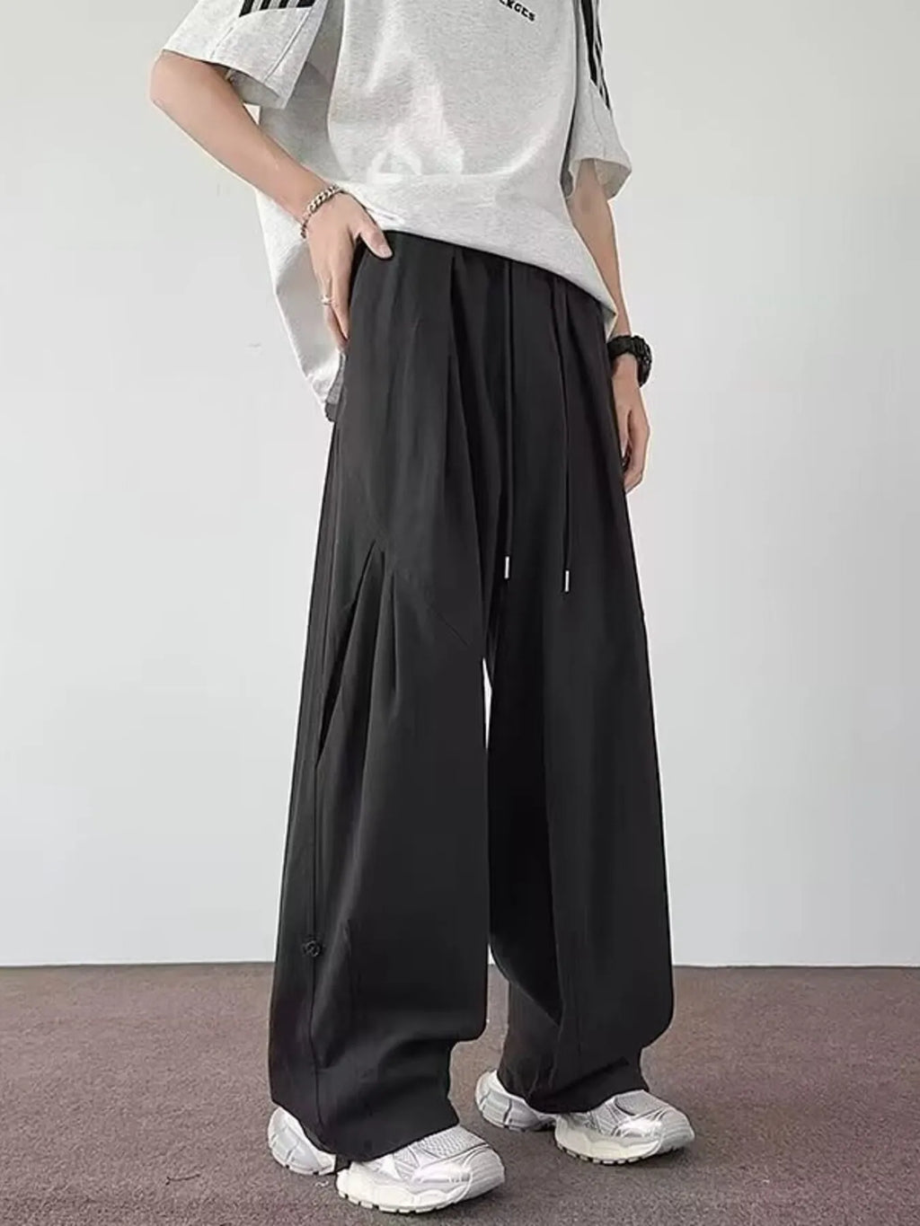 Men's Plus Size Loose Fit Casual Cargo Pants