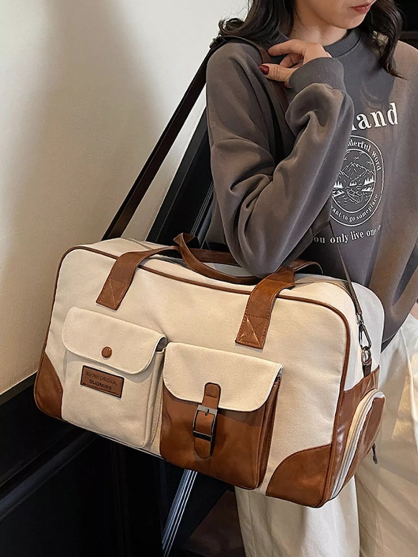 Multiple Pockets Travel Bag