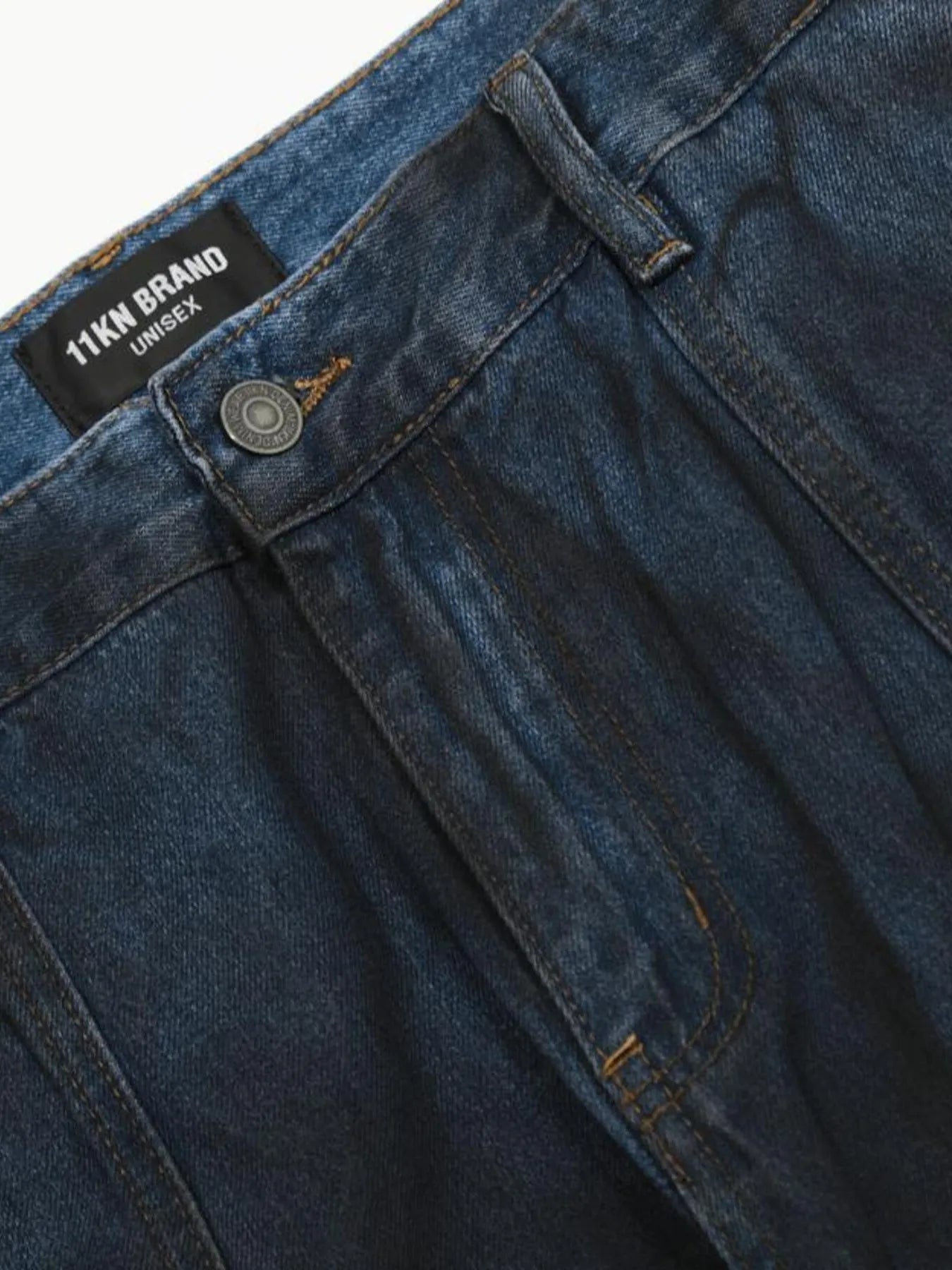 Men's Loose Fit Cargo Jeans