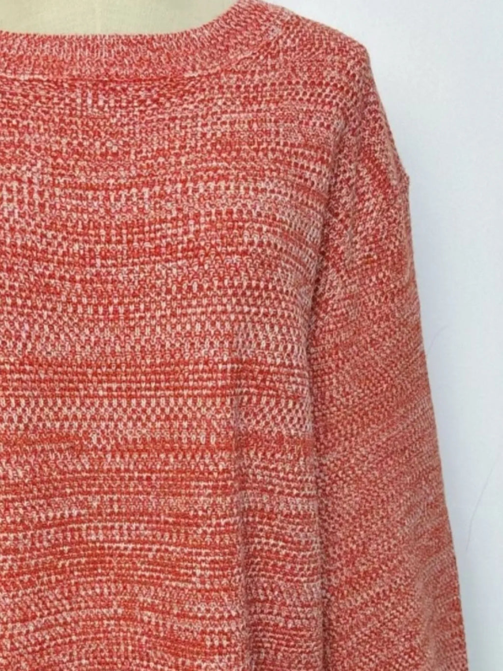 Round Neck Long Sleeve Sweater
