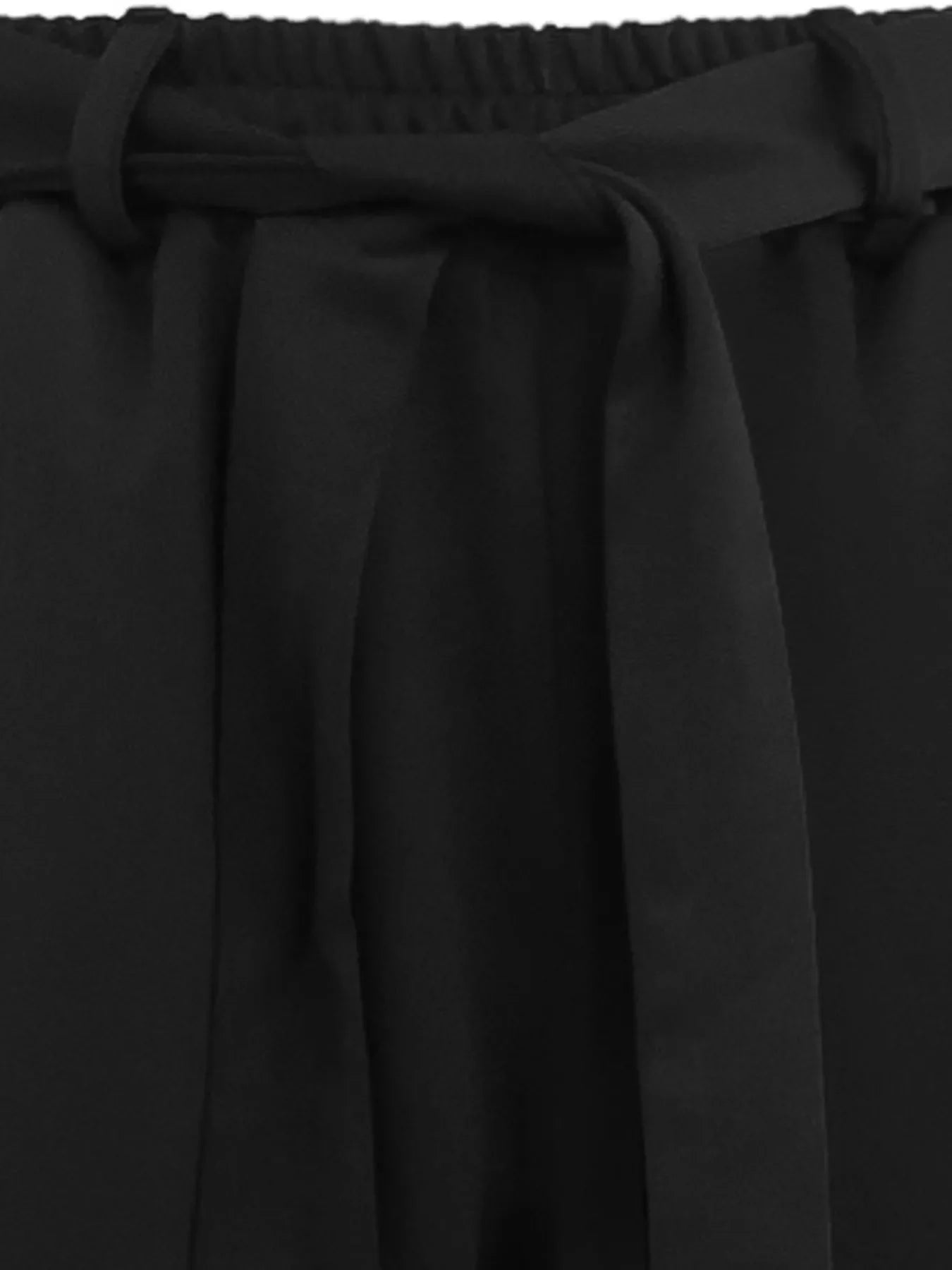 Tied High Waist Shorts