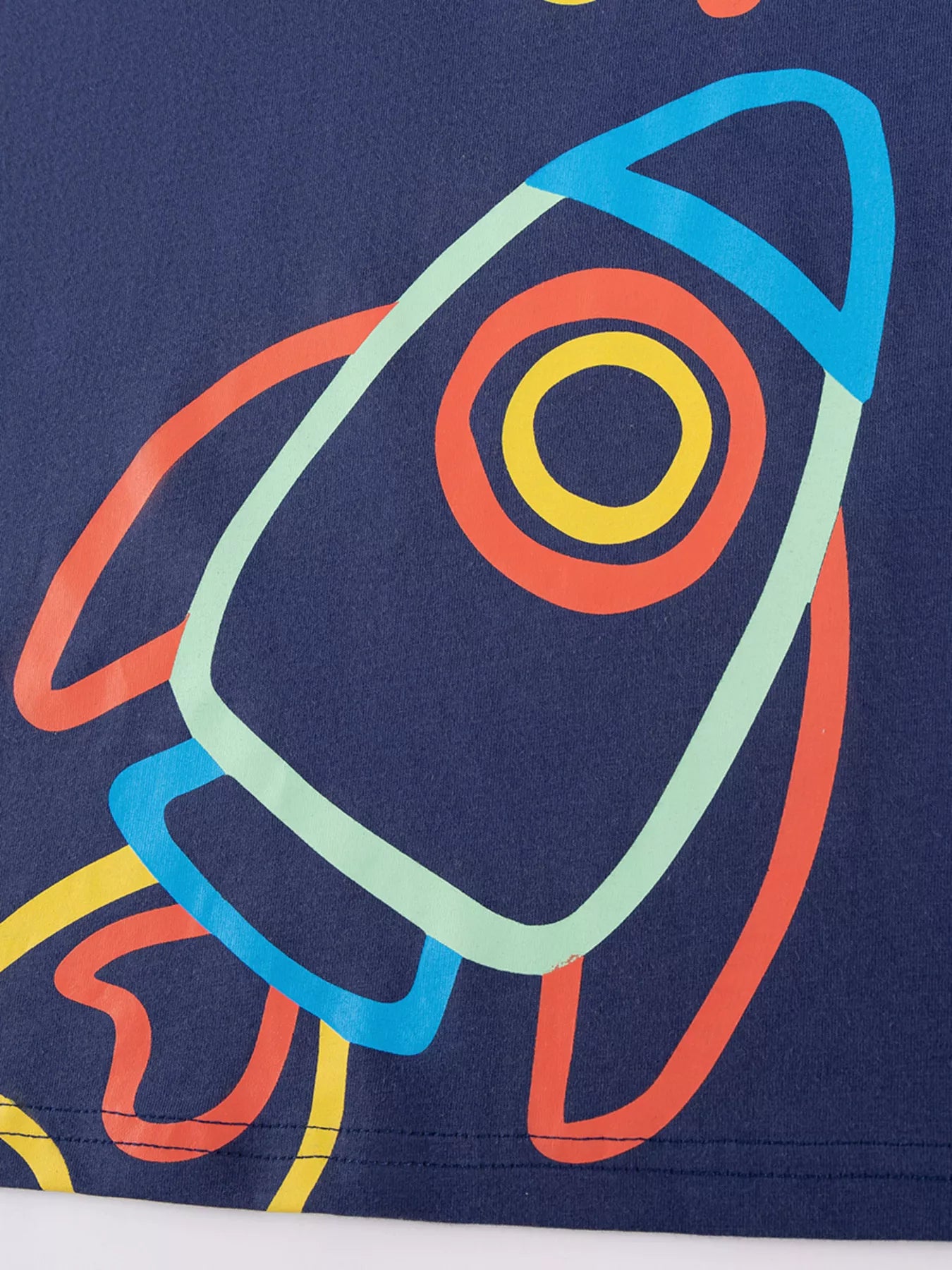 Children's Rocket T-Shirt & Shorts Set