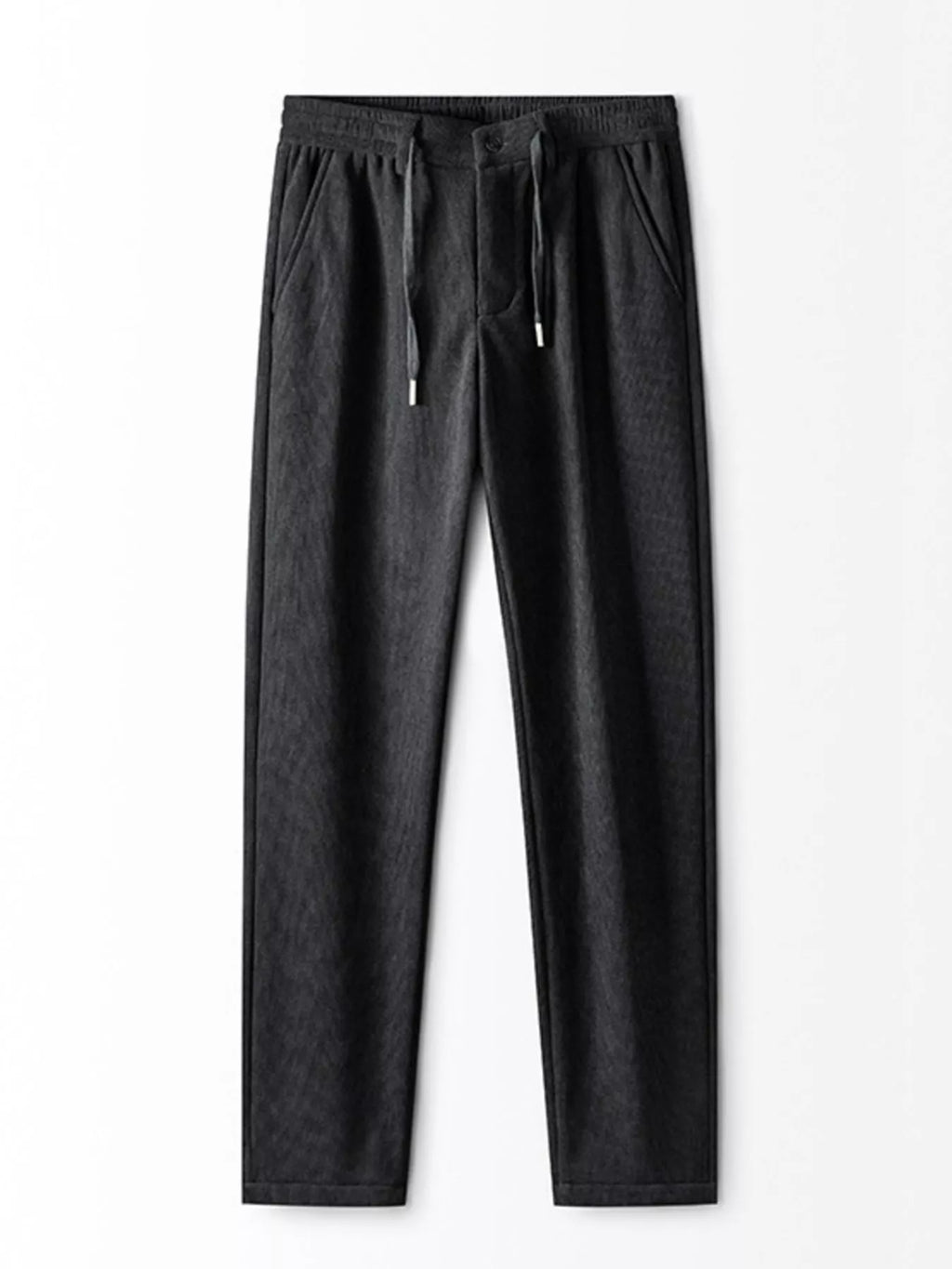 Men's Plus Size Casual Corduroy Drawstring Pants