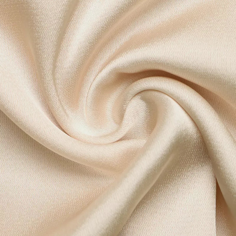 Pearl Trim Satin Bodysuit