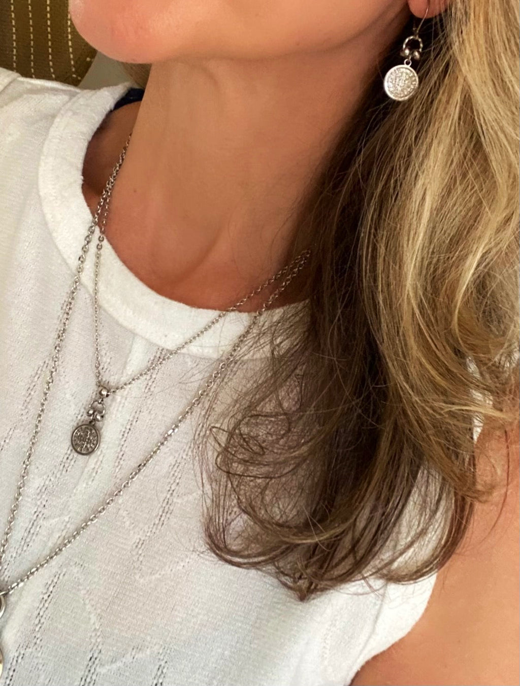 RELIC COIN EARRINGS