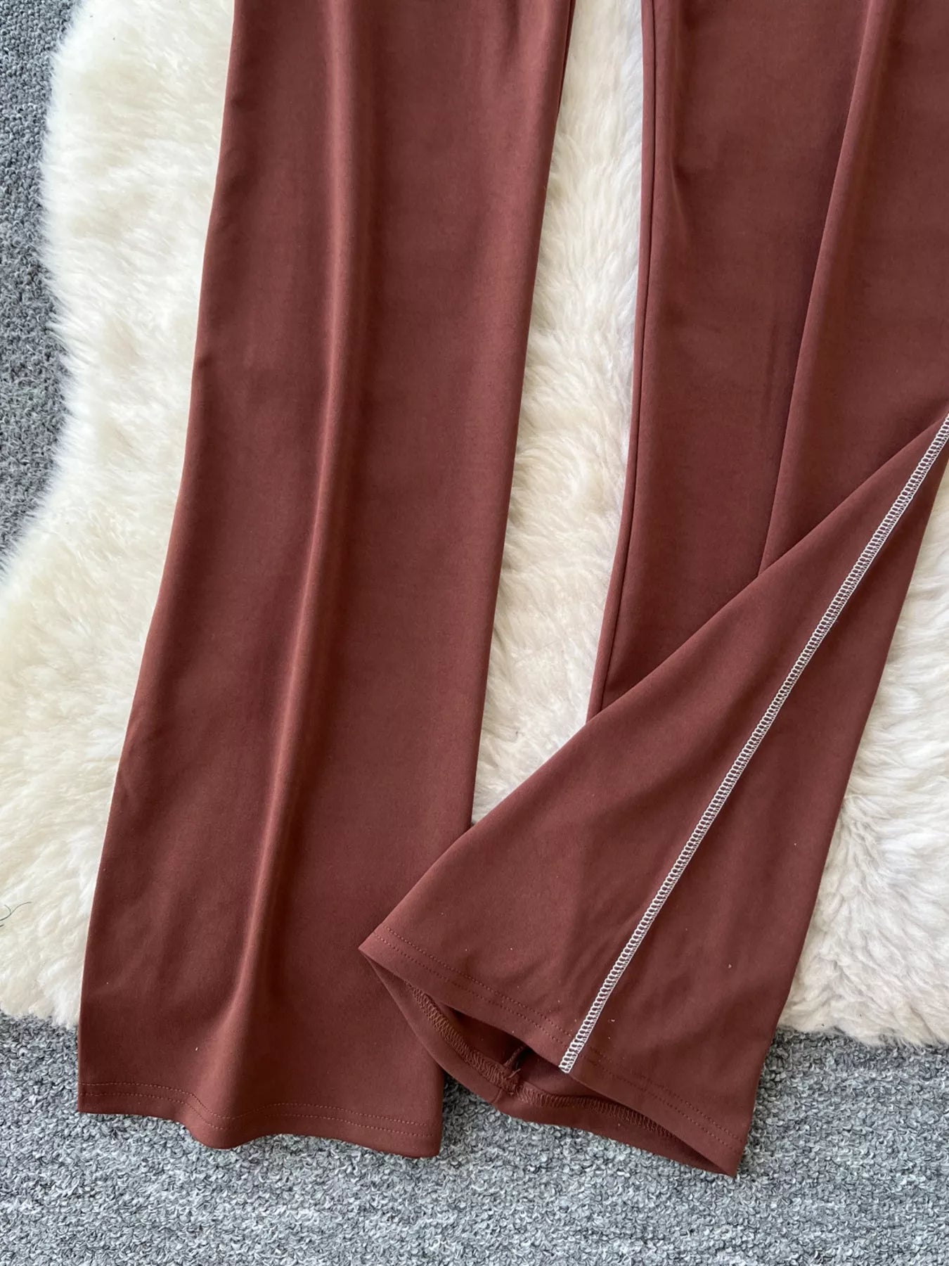 Tie-Waist Wide Leg Pants