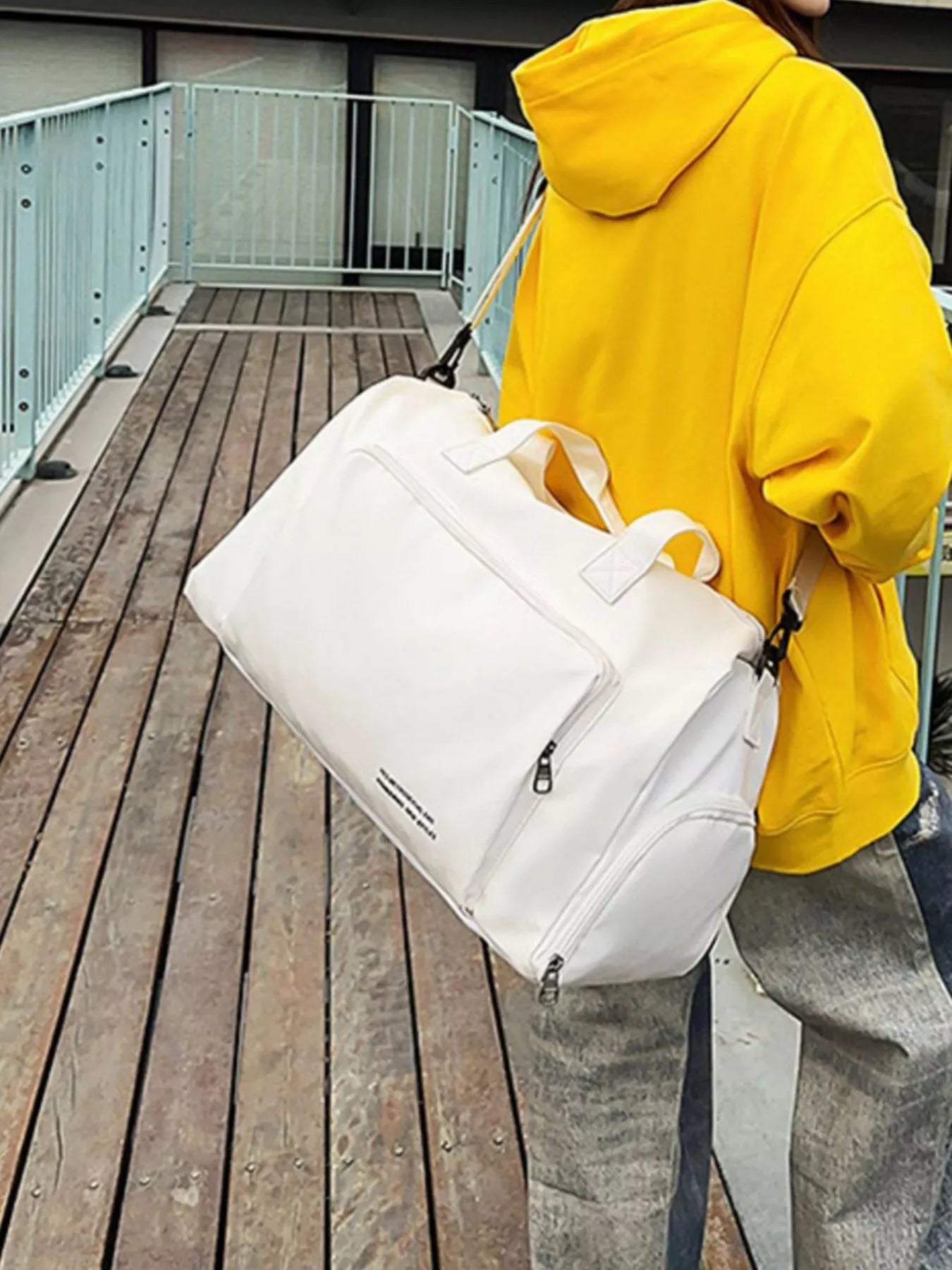Large Capacity Canvas Travel Bag