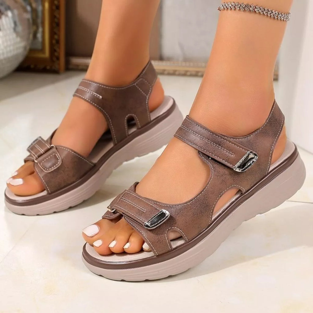 Open Toe Velcro Sandals