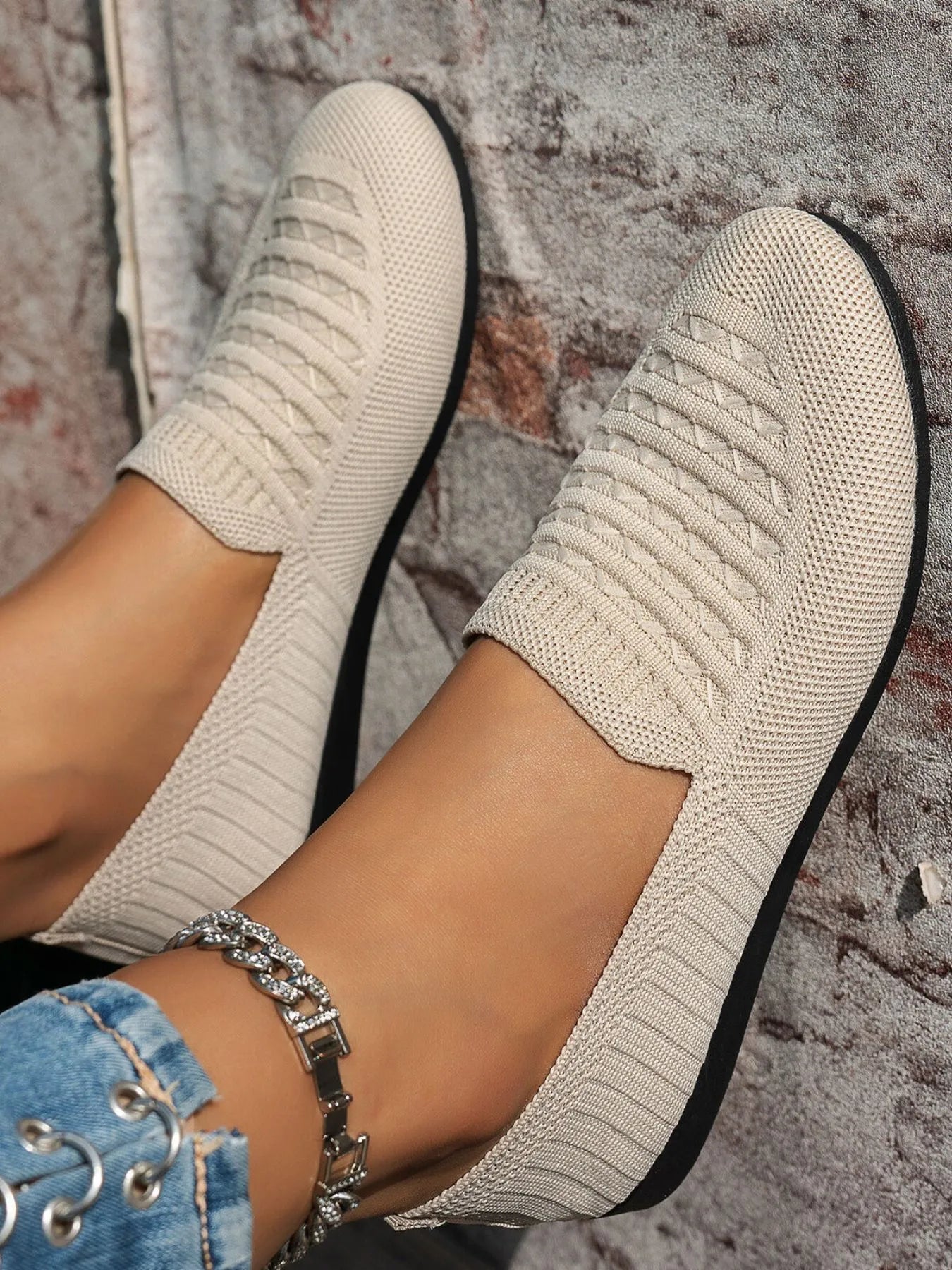 Breathable Mesh Slip-Ons