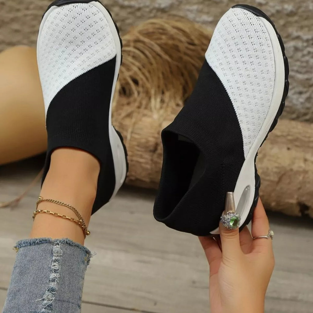 Color Block Mesh Athletic
