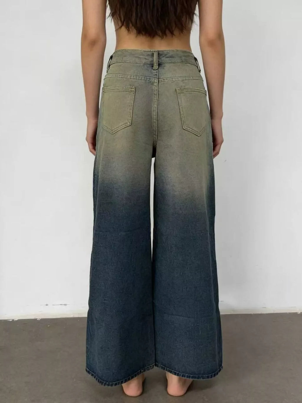 Bow Wide Leg Jeans