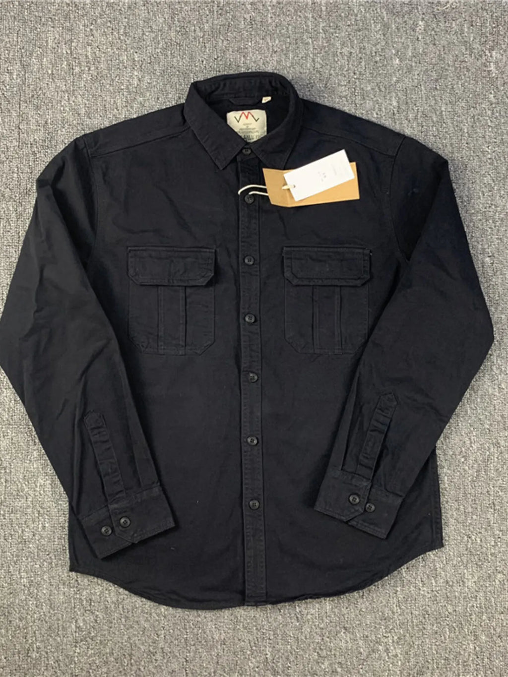 Men's Plus Size Button Up Long Sleeve Shirt