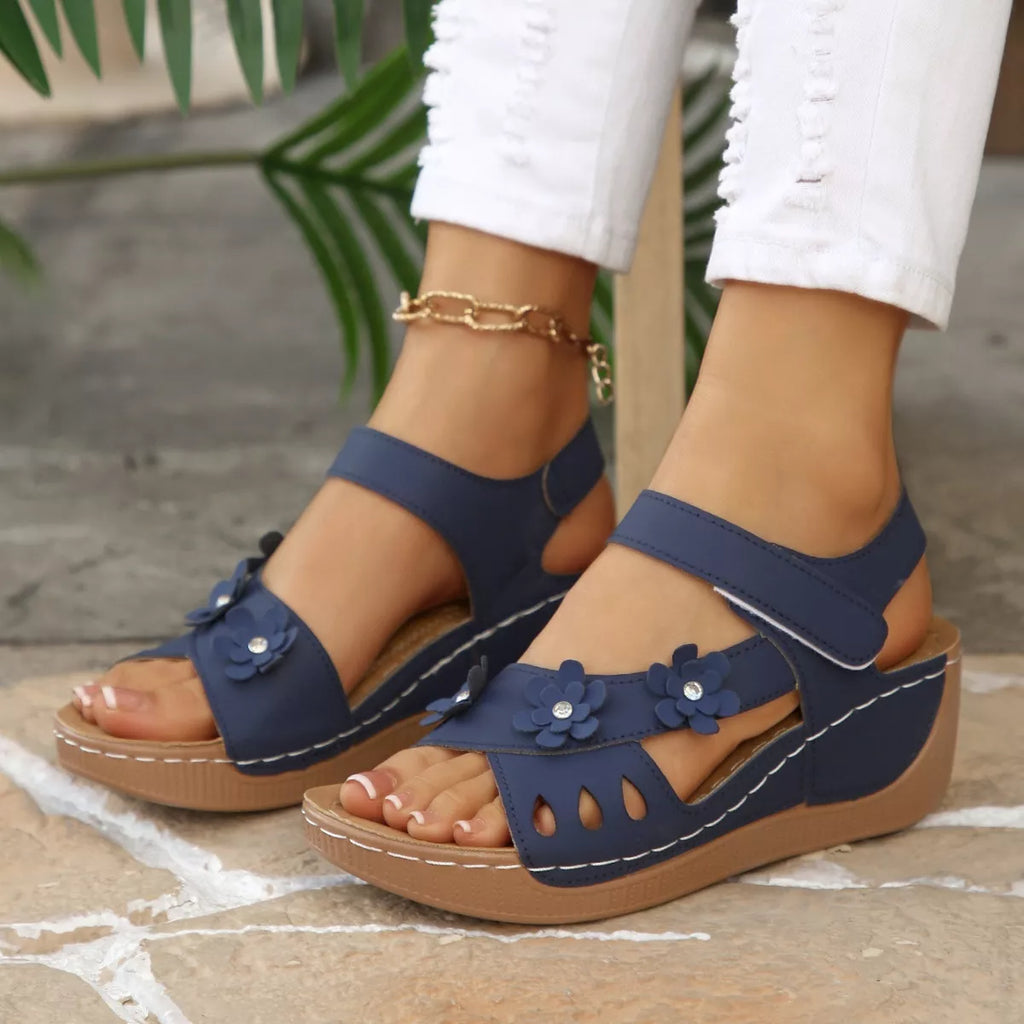 Open Toe Wedge Sandals